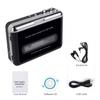 PETELLA Portable Cassette Player USB Cassette Tape Player Captures Mp3 Audio Music, Cassette to Mp3 Converter Compatible with Laptops and Personal Computers view 3