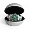 Besforu Watch Travel Case for Men and Women Portable Single Watch Storage box and Organizer for Wristwatches and Smart Watches (Sliver Gray(1 slot)) view 1