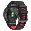 EEOM The New 26 22 20MM Watchband Strap for Garmin Fenix 6X 6 6s Pro 5S Plus 935 3 HR Watch Quick Release Silicone Easyfit Wrist Band Strap (Color : Red, Size : 26mm Fenix 5X 3HR) view 2