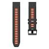 EEOM The New 26 22 20MM Watchband Strap for Garmin Fenix 6X 6 6s Pro 5S Plus 935 3 HR Watch Quick Release Silicone Easyfit Wrist Band Strap (Color : Red, Size : 26mm Fenix 5X 3HR) view 3