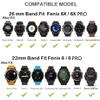 EEOM The New 26 22 20MM Watchband Strap for Garmin Fenix 6X 6 6s Pro 5S Plus 935 3 HR Watch Quick Release Silicone Easyfit Wrist Band Strap (Color : Red, Size : 26mm Fenix 5X 3HR) view 4