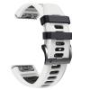EEOM The New 26 22 20MM Watchband Strap for Garmin Fenix 6X 6 6s Pro 5S Plus 935 3 HR Watch Quick Release Silicone Easyfit Wrist Band Strap (Color : White, Size : 26mm Fenix 6X Pro) view 1