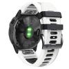 EEOM The New 26 22 20MM Watchband Strap for Garmin Fenix 6X 6 6s Pro 5S Plus 935 3 HR Watch Quick Release Silicone Easyfit Wrist Band Strap (Color : White, Size : 26mm Fenix 6X Pro) view 3