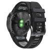 EEOM The New 26 22 20MM Watchband Strap for Garmin Fenix 6X 6 6s Pro 5S Plus 935 3 HR Watch Quick Release Silicone Easyfit Wrist Band Strap (Color : Gray, Size : 26mm Fenix 6X Pro) view 2