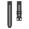 EEOM The New 26 22 20MM Watchband Strap for Garmin Fenix 6X 6 6s Pro 5S Plus 935 3 HR Watch Quick Release Silicone Easyfit Wrist Band Strap (Color : Gray, Size : 26mm Fenix 6X Pro) view 3