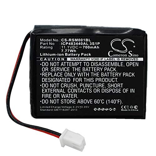 XSPLENDOR XSP Replacement Battery for Soldi Smart Banknote Tester, Soldi Smart PN ICP483440AL 3S1P