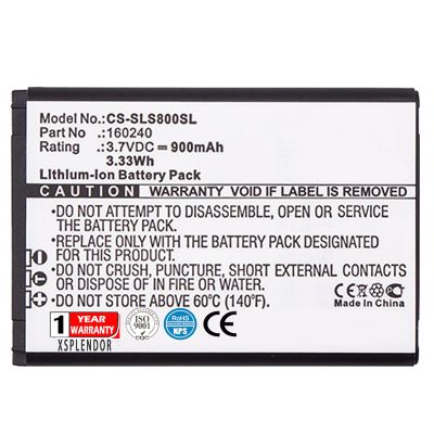 XSPLENDOR XSP Replacement Battery for Steelseri/ES H Wireless Gaming-Headset, Siberia 800, Siberia 840, Arctis Pro Wireless, 61298RX PN 160240
