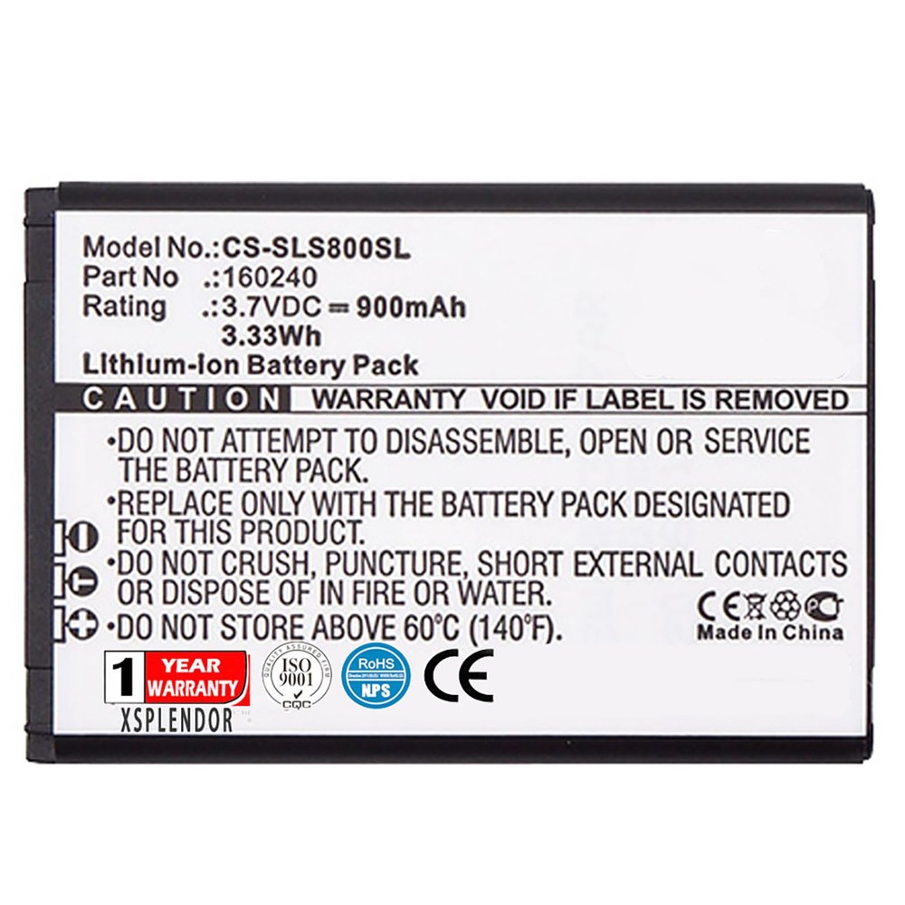 XSPLENDOR XSP Replacement Battery for Steelseri/ES H Wireless Gaming-Headset, Siberia 800, Siberia 840, Arctis Pro Wireless, 61298RX PN 160240