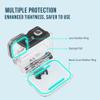 ZLMC 60M Waterproof Case for GoPro Hero 13/12/11/10/9 Black, Protective Underwater Dive Housing Shell + Holding Selfie Stick Floating Stick for Go Pro Hero 12 Hero 11 Hero10 Hero9 Action Camera view 4