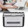 USB Tape to MP3 Converter, Portable Cassette Player Lightweight Standard Fast Stereo for CD Burners for PC for Laptop view 4