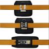 New Large Size Nylon Pouch (Belt Clip) for Freestyle Libre 3 & Freestyle Libre 2 with Cover (Case) On (V2L-Black) view 4
