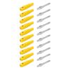 4mm Speaker Banana Plug, Plug Good Speaker Banana Connectors for TV(Yellow) view 2
