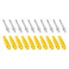 4mm Speaker Banana Plug, Plug Good Speaker Banana Connectors for TV(Yellow) view 3