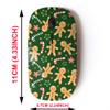 2.4G Wireless Mouse with Cute Pattern Design for All Laptops and Desktops with Nano Receiver - Christmas Cookies Candy Canes view 2