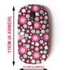 2.4G Wireless Mouse with Cute Pattern Design for All Laptops and Desktops with Nano Receiver - Floral Stylish Blooming view 2