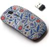 2.4G Wireless Mouse with Cute Pattern Design for All Laptops and Desktops with Nano Receiver - Floral Decorative view 1