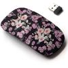 2.4G Wireless Mouse with Cute Pattern Design for All Laptops and Desktops with Nano Receiver - Delicate Bouquets Liberty view 1