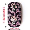 2.4G Wireless Mouse with Cute Pattern Design for All Laptops and Desktops with Nano Receiver - Delicate Bouquets Liberty view 2