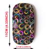 2.4G Wireless Mouse with Cute Pattern Design for All Laptops and Desktops with Nano Receiver - Colored Circles view 2