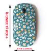 2.4G Wireless Mouse with Cute Pattern Design for All Laptops and Desktops with Nano Receiver - Colorful Leaves Summer view 2