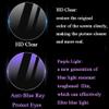 3Pack Screen Protector Compatible for Garmin Instinct Solar Camo Surf Tide Tactical Esports Clear/Anti Purple Light 2.5D Slim 9H Tempered Glass Film (Purple Light Glass) view 2