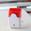 Acxico 2 pcs 12V Mini Wired Sound Alarm Flashing Light Siren Strobe Home Security System view 3