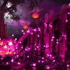 Toodour Purple Halloween Lights, 75ft 300 Count Incandescent Halloween String Lights, UL Certified Connectable Mini Bulbs String Lights for Home, Garden, Porch, Yard, Patio, Party, Indoor Decoration view 3