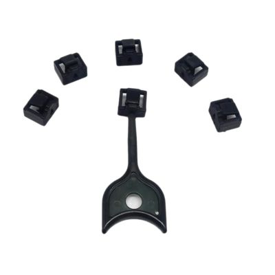 RJ45 Port Lock with Keys,Net-Lock Locking Port Dust Blocker with Removal Tool RJ45 Female Anti Dust Cover Cap Protector Compatible with Computer,Router,Other Devicesrj45,RJ45B 50+3
