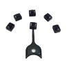 RJ45 Port Lock with Keys,Net-Lock Locking Port Dust Blocker with Removal Tool RJ45 Female Anti Dust Cover Cap Protector Compatible with Computer,Router,Other Devicesrj45,RJ45B 50+3 view 1