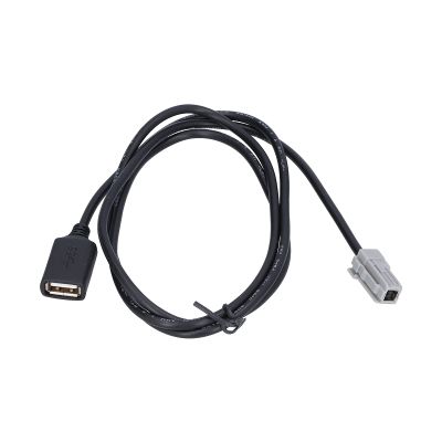 Yuecoom Chargers & Cables USB MP3 Audio Input Cable Adapter Car Accessory, ABS Audio Input Cable for Camry/Hyb