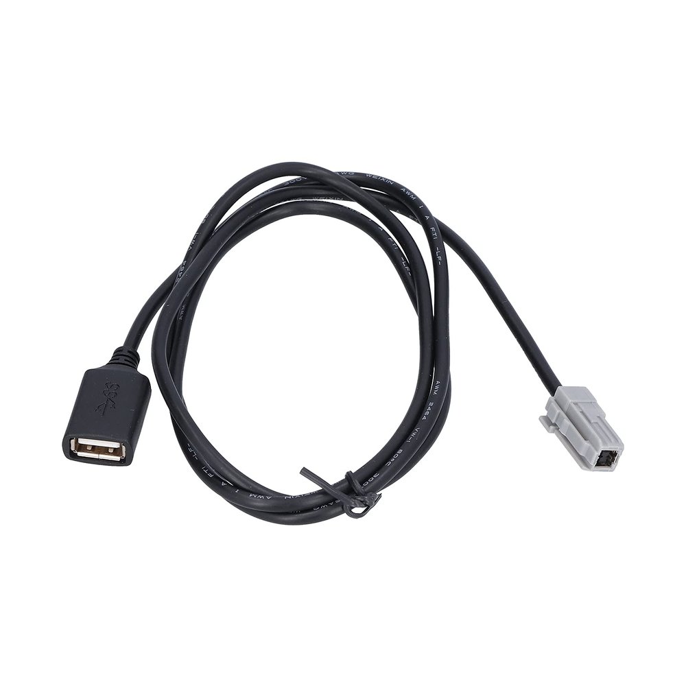 Yuecoom Chargers & Cables USB MP3 Audio Input Cable Adapter Car Accessory, ABS Audio Input Cable for Camry/Hyb