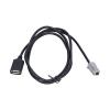 Yuecoom Chargers & Cables USB MP3 Audio Input Cable Adapter Car Accessory, ABS Audio Input Cable for Camry/Hyb view 1