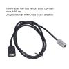 Yuecoom Chargers & Cables USB MP3 Audio Input Cable Adapter Car Accessory, ABS Audio Input Cable for Camry/Hyb view 3