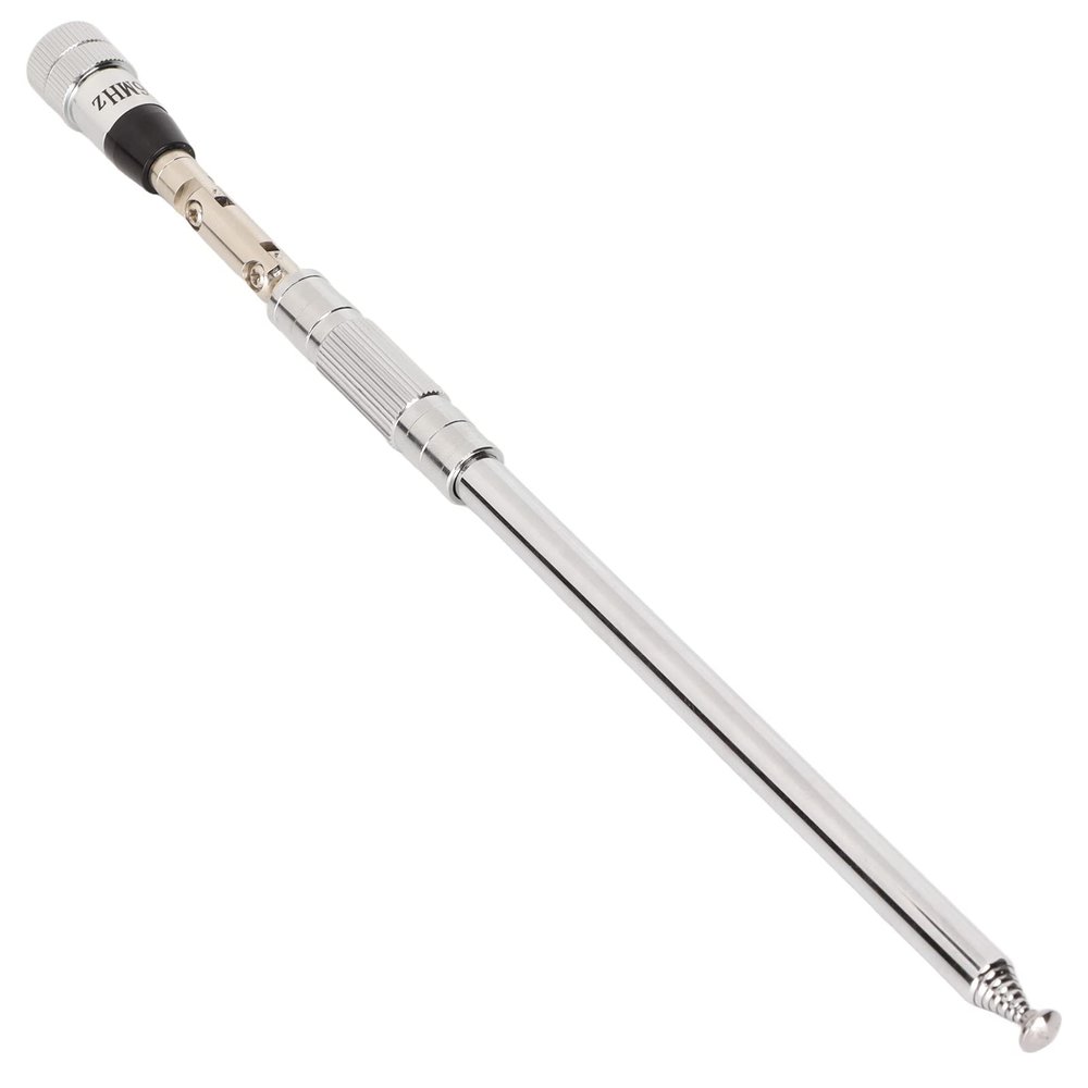 118-137 MHz Aviation Antenna with SMA Female Connector, Stretch Full Length 120cm (25cm Size When Shrunk), Variable Angle for SHX-8800 SHX-8600