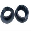 2" ID Wall Eye Cable Pass Through Wall Port - Fits Wall or Barrier Thickness Range from 1" - 1 1/2" in Thickness (Gray) view 3