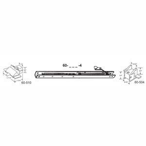 19 in. Balance Stamped No. 1820 with Ends 60-510 & 60-504 Attached Window Channel Pack of 6