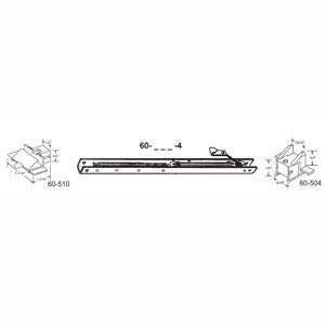 19 in. Balance Stamped No. 1820 with Ends 60-510 & 60-504 Attached Window Channel Pack of 6