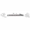 19 in. Balance Stamped No. 1820 with Ends 60-510 & 60-504 Attached Window Channel Pack of 6 view 1