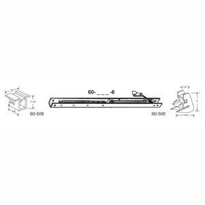 22 in. Balance Stamped No. 2140 with Ends 60-506 & 60-500 Attached Window Channel Pack of 6