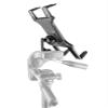 ARKON Mounts Slim-Grip Tripod Tablet Mount | Converts a Tripod into a Tablet Holder | 1/4 "-20 Mounting Bolt | for Camera, Monopod, & Selfie Stick | Compatible with iPad, Samsung, & More view 3