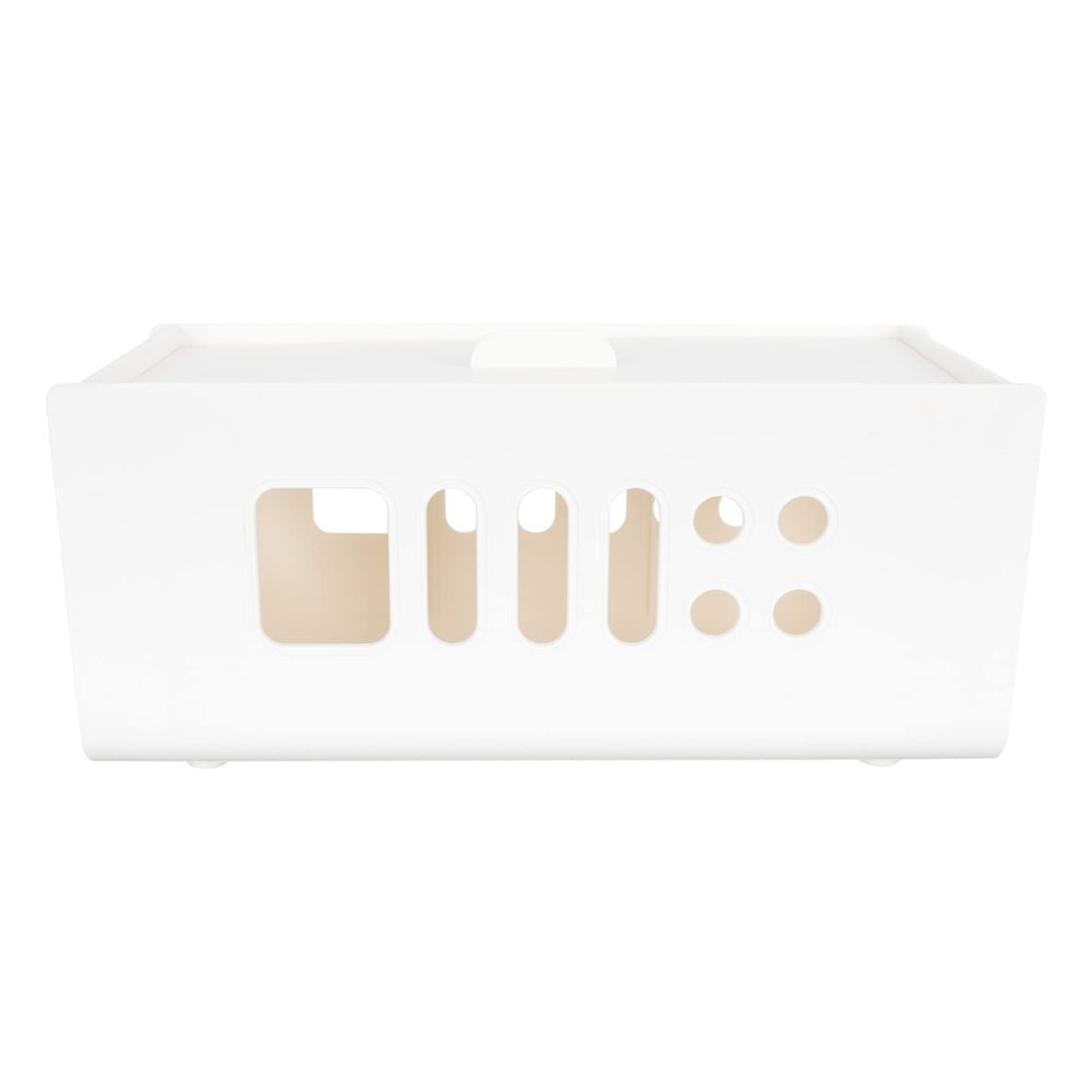 Zerodeko Convenient Power Outlet Storage Case Durable Organizer Box for Wires and Chargers for Home Office and Living Spaces Protects from and Pets Dissipation