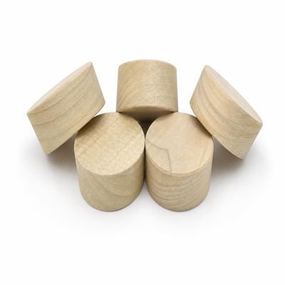 2-Inch Poplar Wood Barrel Bung, Balsam Point Workshop, Plug Stopper, 5-Pack