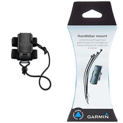Garmin Backpack Tether for GPS Devices, Black Handheld GPS Bike Mount Suitable for eTrex, GPS MAP and in Reach Series, Black