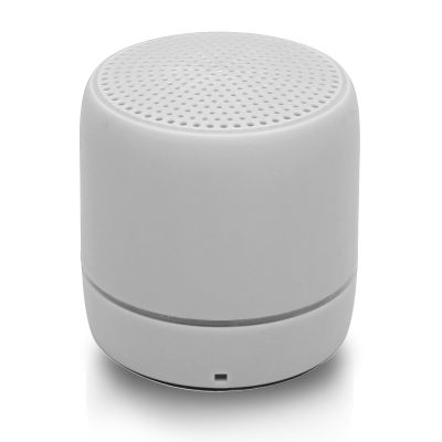 ASHATA Portable Mini Bluetooth Speaker with Colored Lights, Clear Stereo Sound and Rich Bass, Mini Wireless Speaker for Travel Outdoor Home Party, 400mAh (Ash)