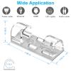 Cable Clips Clear (Large, 26PCS), Heavy Duty Extension Cord Clips Wall, Adhesive Wire Holders Clips Electric Wires Cord Organizer, Powre Cable, PC, Ethernet, TV-Coax, LED Light Clips view 4