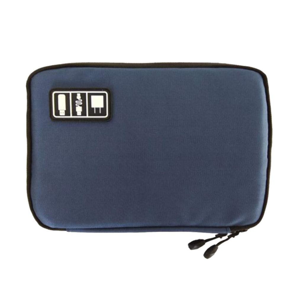 2 USB Cable Storage Waterproof Storage Tote Electronic Organizer Bag Cable Organisers Headphone Accessories Accessory Box Travel Electronic Product