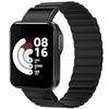 Replacement Wristbands Compatible with Xiaomi Mi Watch LITE ,KangPlus Silicone Strap Magnetic Close Sport Wristband Adjustable 5.5-8.1 inch for Redmi Watch/Xiaomi Mi Watch LITE - Black view 1