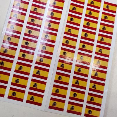 SAFIRMES Spain 30 Countries of Europe Stickers 20 x 30 mm Vinyl