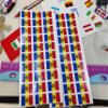 SAFIRMES ANDORRE 30 Countries of Europe Stickers 20 x 30 mm Vinyl view 1