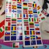 Ireland 30 Countries of Europe Stickers 20 x 30 mm Vinyl view 4